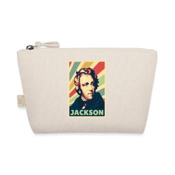 Andrew Jackson Vintage Colors - Organic Pouch - nature - Front