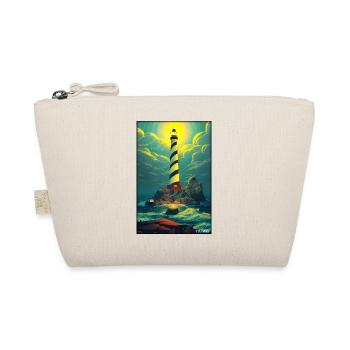 lighthouse sea light North Sea Baltic Sea holiday beach - Organic Pouch - nature - Front