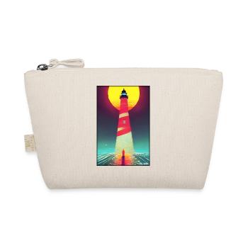 lighthouse sea light North Sea Baltic Sea holiday beach - Organic Pouch - nature - Front