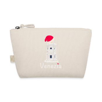 Christmas Venice Lighthouse SanGiorgio Maggiore - Organic Pouch - nature - Front