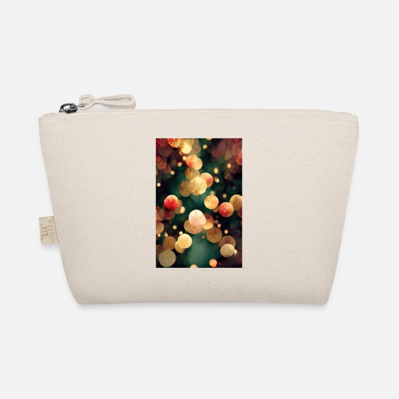 Weihnachten BG Lichter Bio-Täschchen