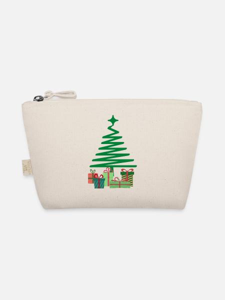 X-MAS Design 01 - Bio-Täschchen - Natur