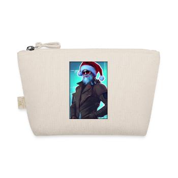 Père Noël Noël Future Cyber Neon Punk - Trousse biologique - nature - Devant