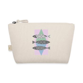 Fische - Bio-Täschchen - Natur - Vorne