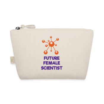 Future Female Scientist - Organic Pouch - nature - Front