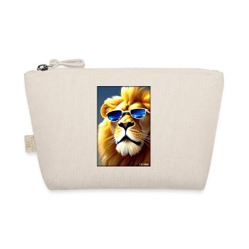 Lunettes de soleil Lion Big Cat Animal sauvage Tête de lion - Trousse biologique - nature - Devant