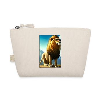 Lunettes de soleil Lion Big Cat Animal sauvage Tête de lion - Trousse biologique - nature - Devant
