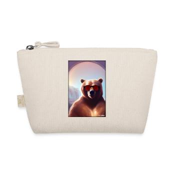 Bear Sunglasses Wildlife Forest Animals Wilderness - Organic Pouch - nature - Front