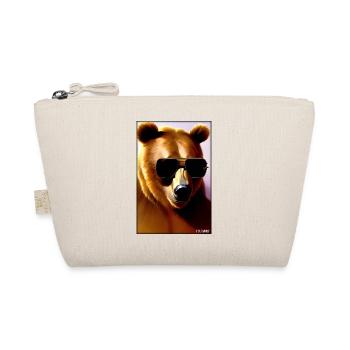 Bear Sunglasses Wildlife Forest Animals Wilderness - Organic Pouch - nature - Front