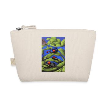 Frogs on plant - Organic Pouch - nature - Front