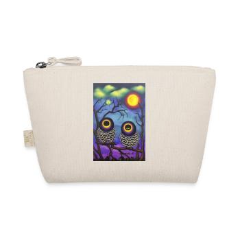 Owls in the Moon - Organic Pouch - nature - Front