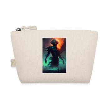 Creepy Demon from Hell - Organic Pouch - nature - Front