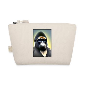Gorilla Sunglasses Wildlife Forest Animals Wildlife - Organic Pouch - nature - Front