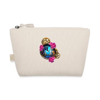 Beau design steampunk avec hippocampes - Trousse biologique - nature - Devant