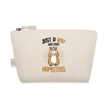 Just A Boy Who Loves Hamsters Hamster Owner Pet Lo - Bio-Täschchen - Natur - Vorne
