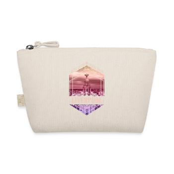 Liverpool England UK City Skyline Home Love - Organic Pouch - nature - Front