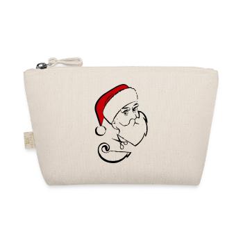 Santa Claus Beard Cutting - Organic Pouch - nature - Front