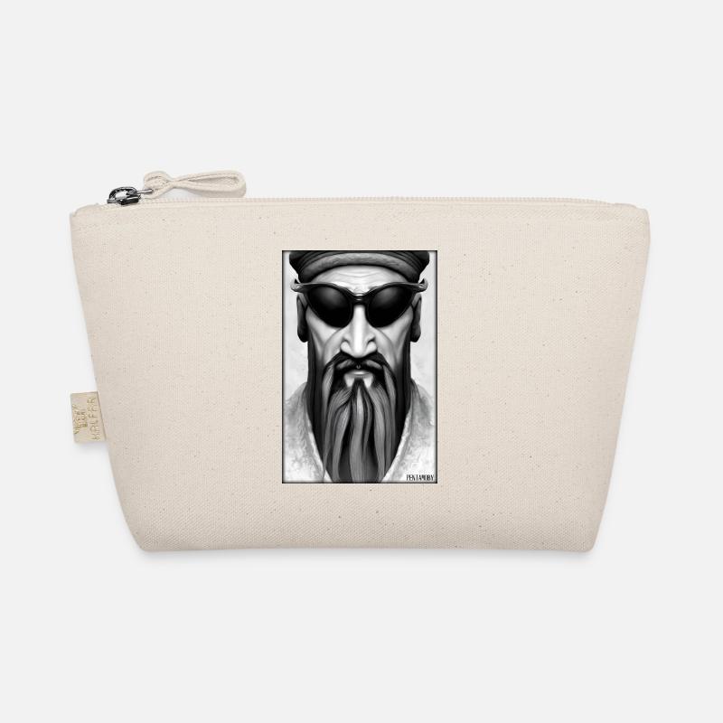 Confucius sunglasses philosopher China Asia Organic Pouch
