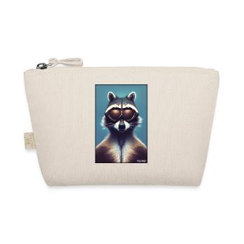 Raccoon Sunglasses Wildlife Forest Animal Forest Nature - Organic Pouch - nature - Front