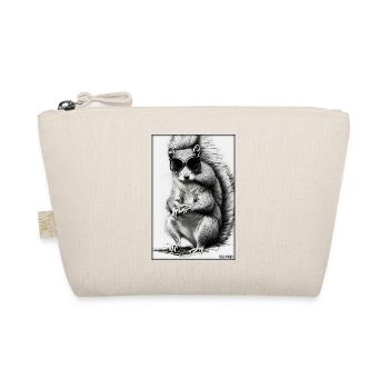 Squirrel Sunglasses Wildlife Forest Animal Forest - Organic Pouch - nature - Front
