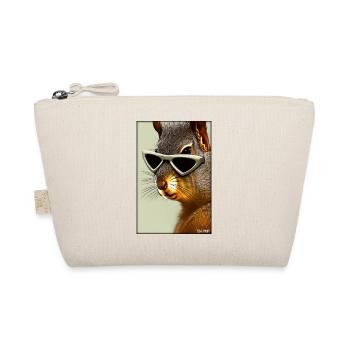 Squirrel Sunglasses Wildlife Forest Animal Forest - Organic Pouch - nature - Front
