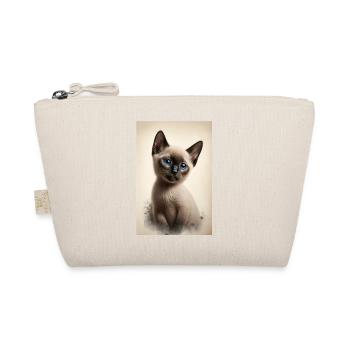 Siamese kitten - Organic Pouch - nature - Front