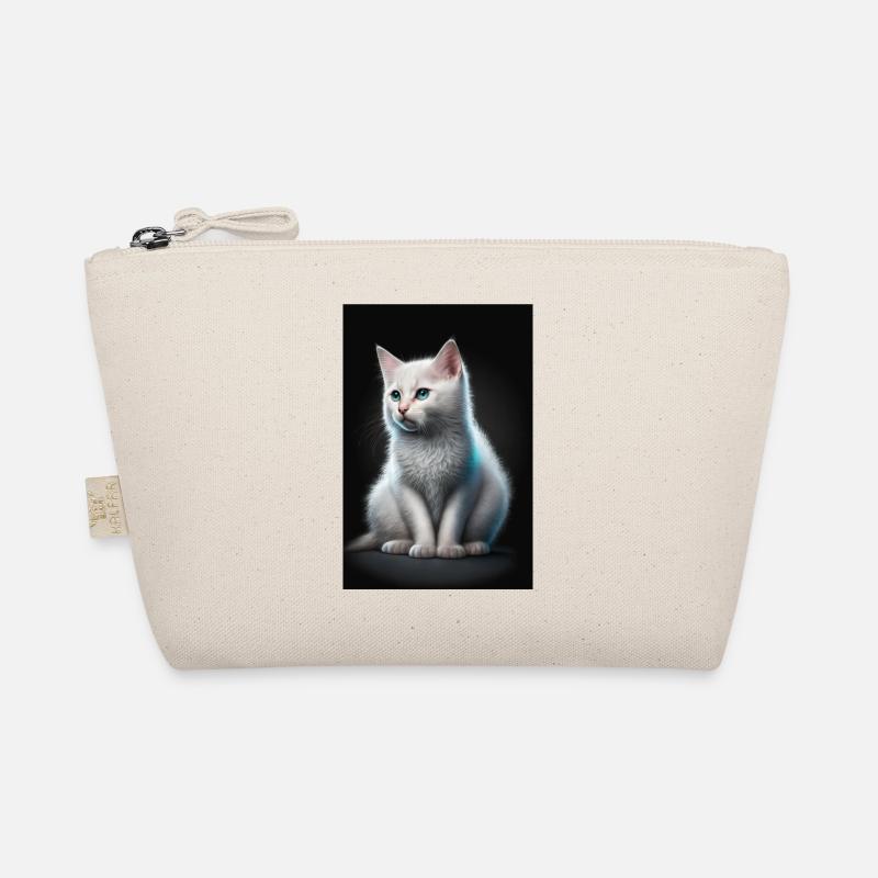 Chat blanc Trousse biologique
