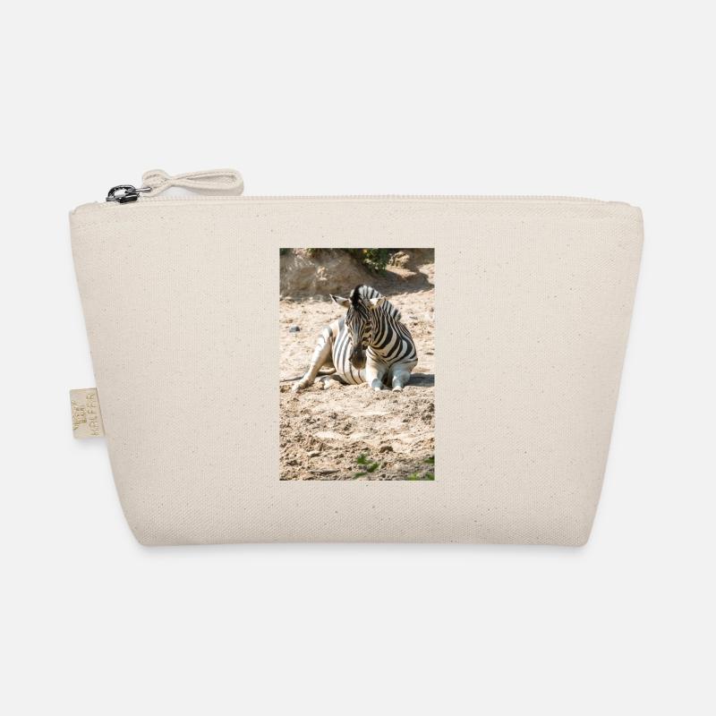 Zebra (in german Zebra or Zebras) Hippotigris Organic Pouch