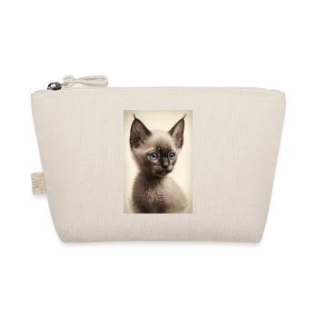 Chaton siamois - Trousse biologique - nature - Devant