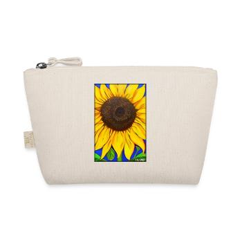 Sunflower Asteraceae Flower Spring Meadow Green - Organic Pouch - nature - Front