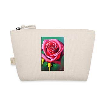 Rose Rose Flower Spring Meadow Green - Organic Pouch - nature - Front