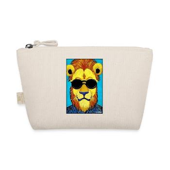 Lunettes de soleil Lion Big Cat Animal sauvage Tête de lion - Trousse biologique - nature - Devant