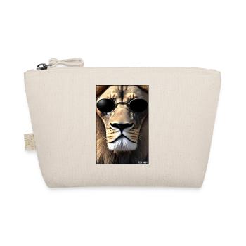 Lunettes de soleil Lion Big Cat Animal sauvage Tête de lion - Trousse biologique - nature - Devant