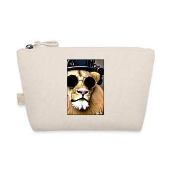 Lunettes de soleil Lion Big Cat Animal sauvage Tête de lion - Trousse biologique - nature - Devant