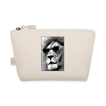 Lunettes de soleil Lion Big Cat Animal sauvage Tête de lion - Trousse biologique - nature - Devant