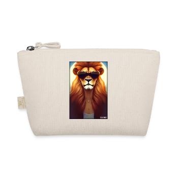 Lunettes de soleil Lion Big Cat Animal sauvage Tête de lion - Trousse biologique - nature - Devant