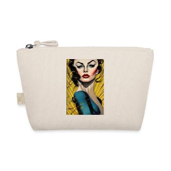 Pop Art Queen - Bio-Täschchen - Natur - Vorne