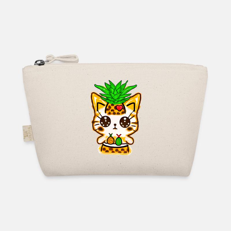 Pineapple Cat Organic Pouch