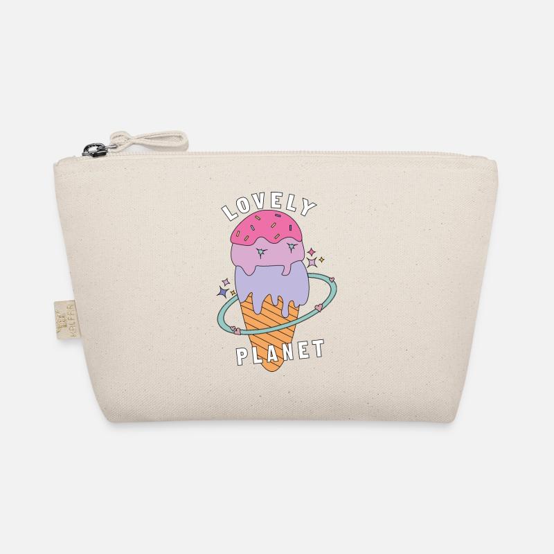 Belle crème glacée de planète. Trousse biologique