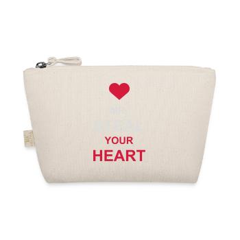 Mr steal your heart - Organic Pouch - nature - Front