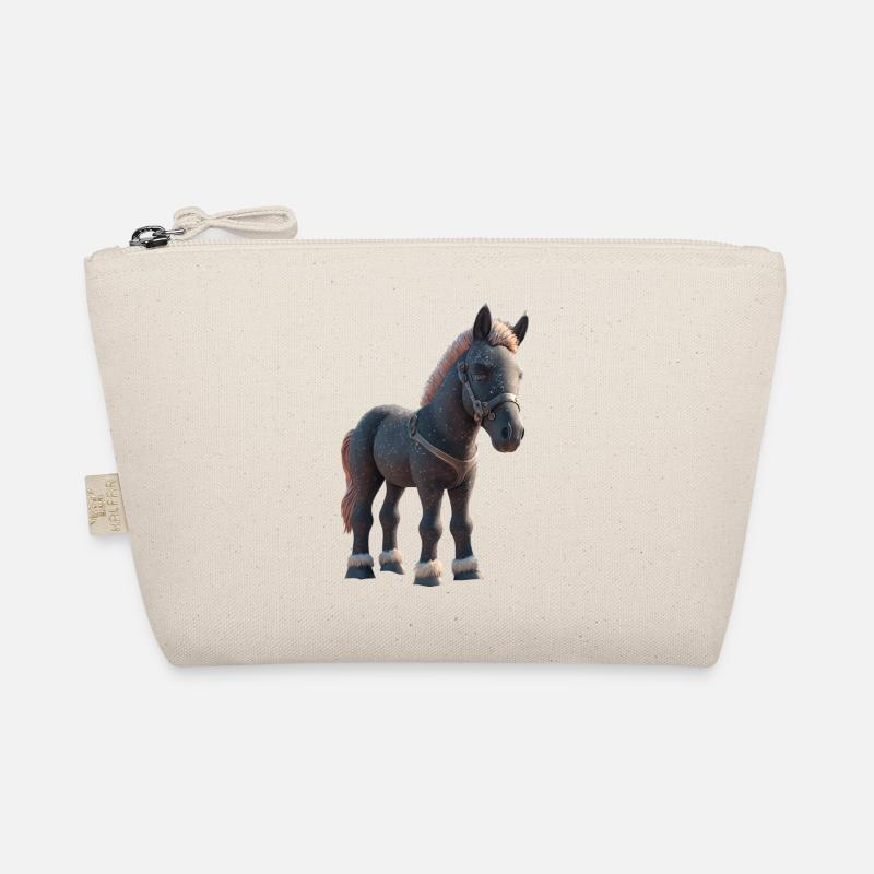 Cartoon Pferd Bio-Täschchen