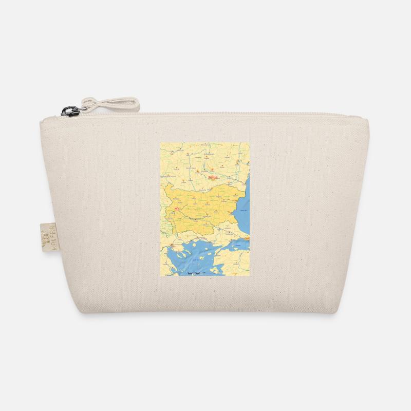 Bulgaria Map Organic Pouch