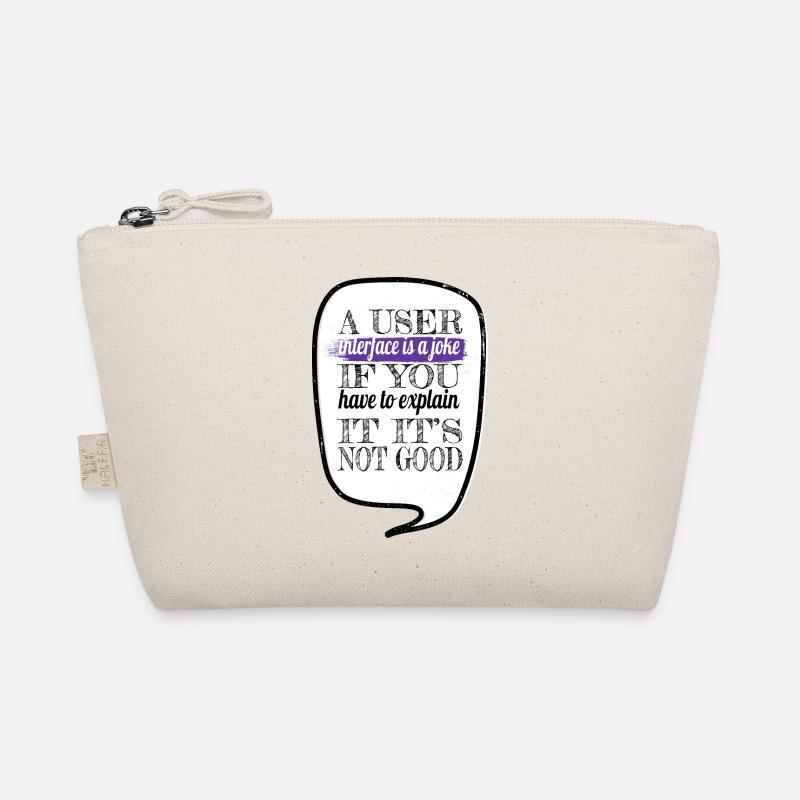 Hacker Fans Bio Hack Quote Birthday Present Organic Pouch