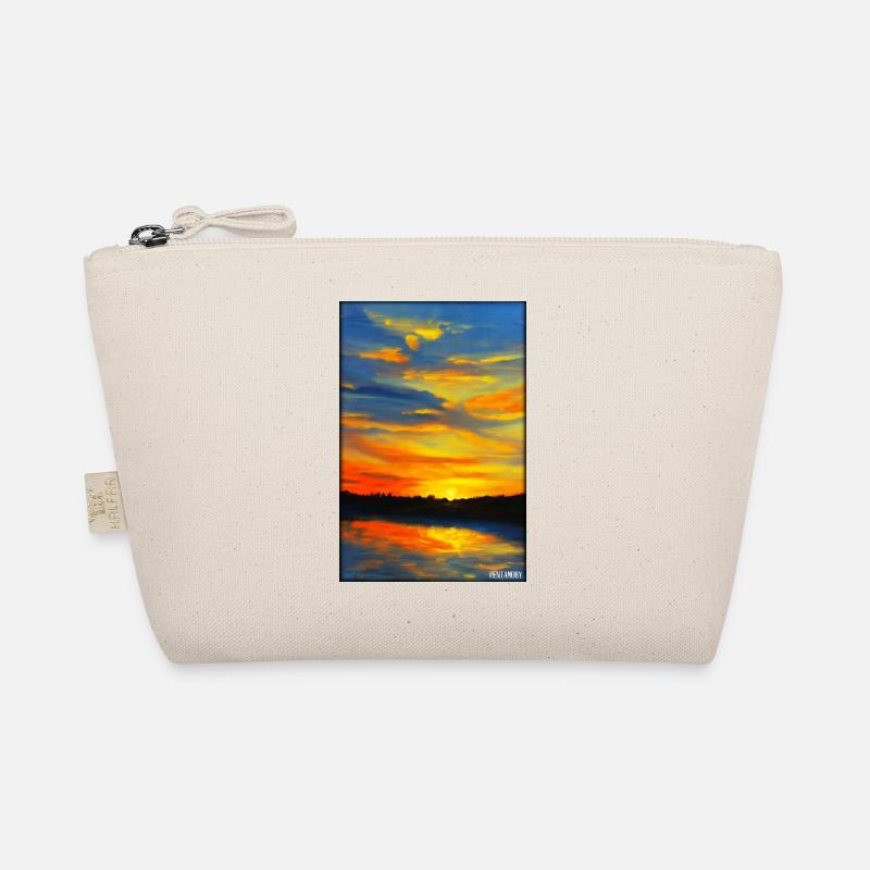 Sunset Sunset Sun Sky Nature Summer Organic Pouch