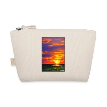 Sunset Sunset Sun Sky Nature Summer - Organic Pouch - nature - Front