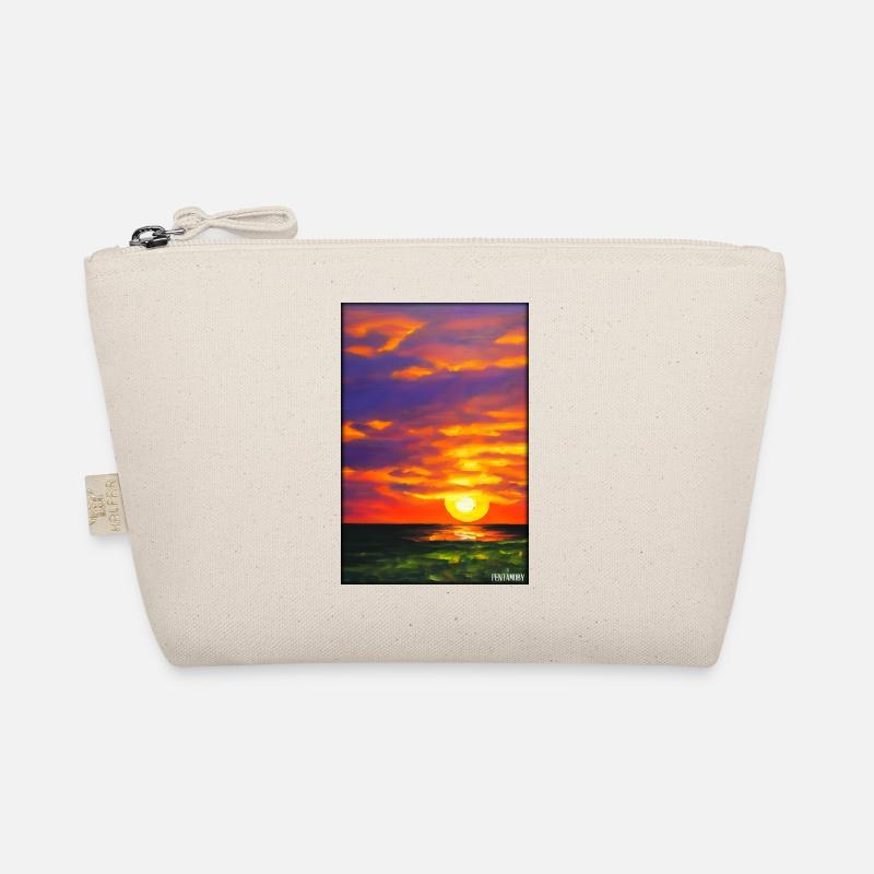 Coucher de soleil Soleil Ciel Nature Été Trousse biologique