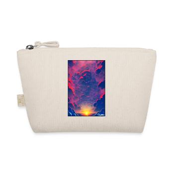 Sunset Sunset Sun Sky Nature Summer - Organic Pouch - nature - Front