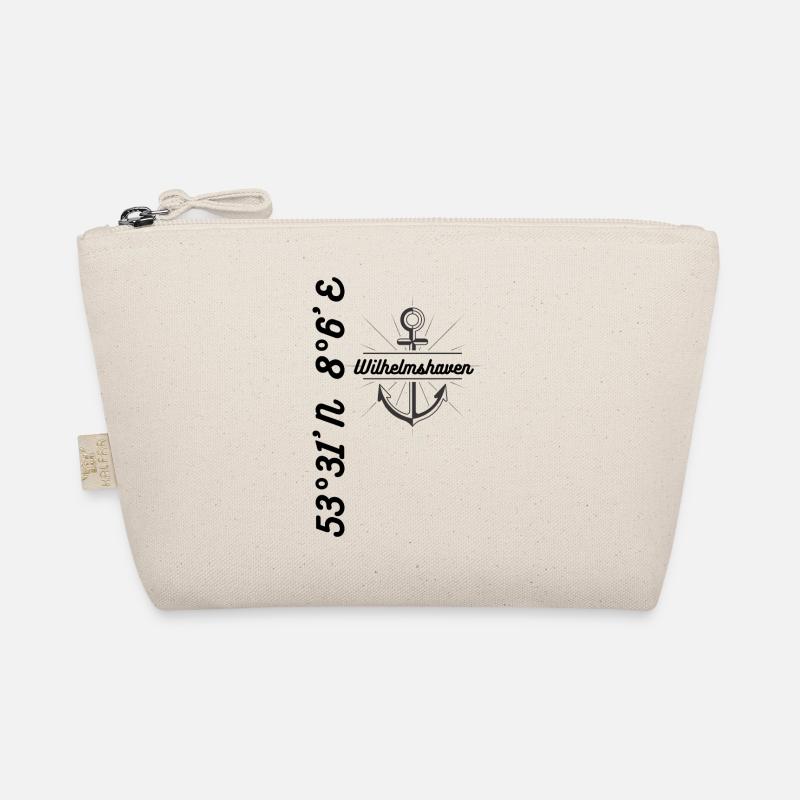 Wilhelmshaven coordinates Maritime Mode Organic Pouch