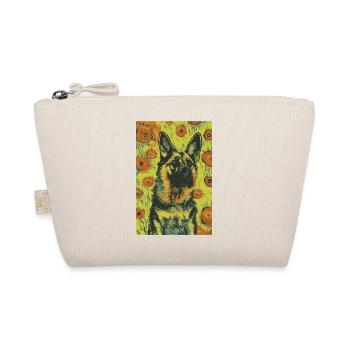German Shepherd Van Gogh Style | dog & art lovers - Organic Pouch - nature - Front
