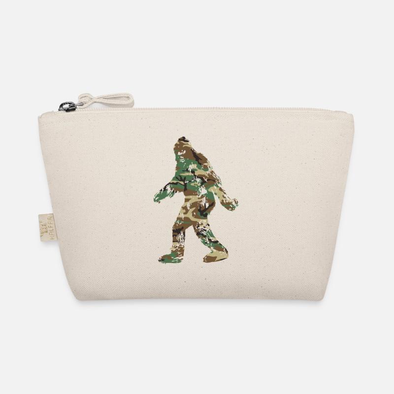 Bigfoot Silhouette getarnt Bio-Täschchen